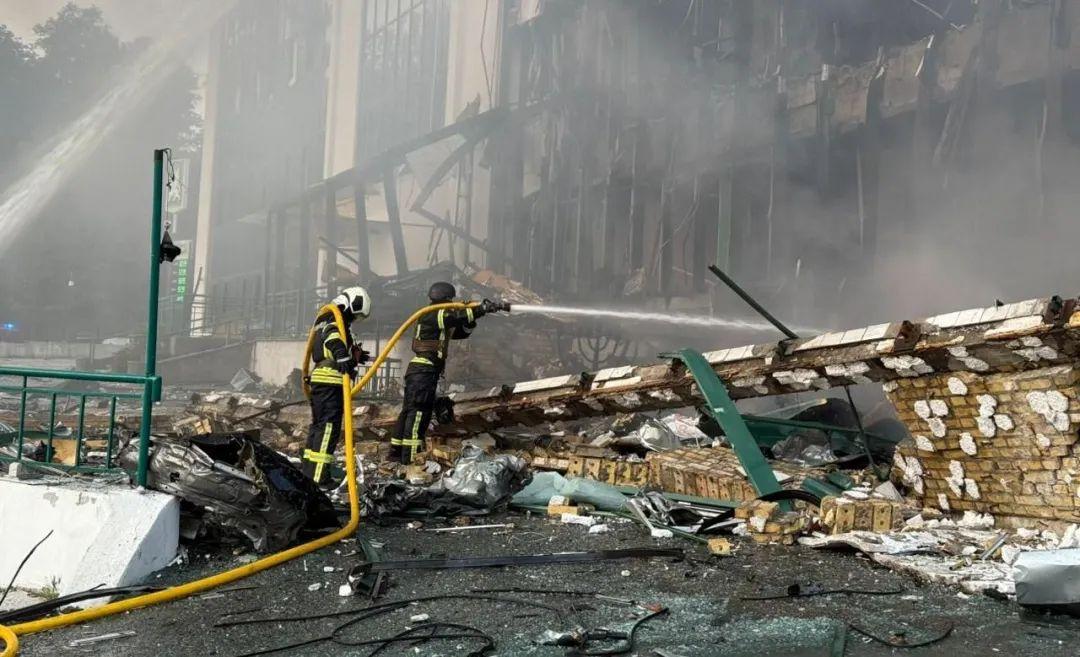 乌方:基辅遭冲突爆发以来最猛烈空袭