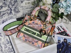 2021Dior老花包包大合集戴妃tote最新配色Lady高