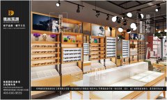 东营大明眼镜店装修效果图 眼镜店柜台制作