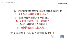 薪酬税务结构优化企业税务筹划人事代理灵活用工服务战略合作方案