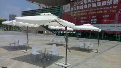 北京全新白色太阳伞租赁 红色太阳伞租赁 侧立伞租赁