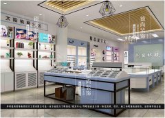 洛阳眼镜店装修设计 眼镜展柜的独特性 