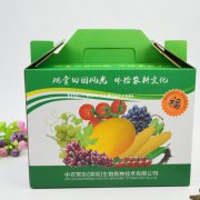 黄石彩色水果纸箱瓦楞纸箱礼品纸箱包装印刷