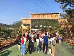 深圳周边公司员工出游哪里适合团建拓展活动好地方深圳九龙生态园