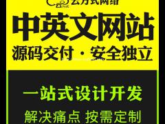 外贸网站建设开发，外贸网站搭建开发实体公司