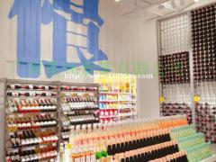 广州莫凡货架专业展柜设计kkv展柜 MINISO展柜伶俐展柜