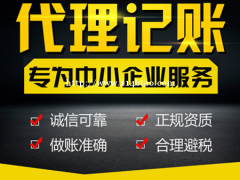 北京会计代理记账专业公司