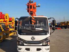 济宁福润康5吨蓝牌吊车 国六小吊车参数 可配吊篮