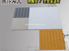 广西盲道砖 轻轨全瓷盲道砖 耐吸水率盲道砖L