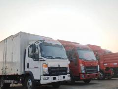 青岛日照德州济南重汽豪沃6挡厢货宽体车4S店在哪