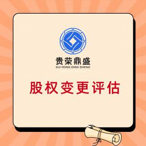 江西南昌企业股权价值评估股东价值评估企业负债评估
