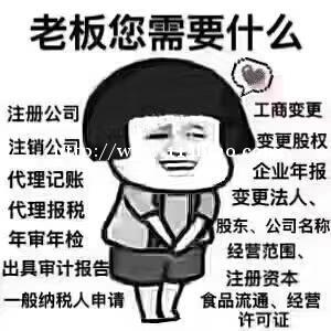 免费代办公司注册、代理记账、税务托管企业一站式服务