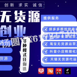 拼多多店群运营指导，抖音小店软件运营代理，拼上拼全站推广玩法