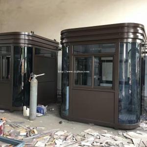 吕梁厂家出售小区门卫值班岗亭豪华钢结构岗亭