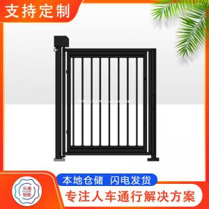 烟台景区广告栅栏小门 小区智能广告栅栏小门