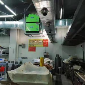 惠州木屋炭火烤肉一体桌下排烟油烟专业设计安装