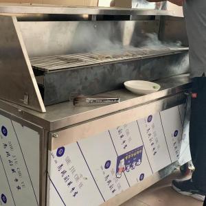 罗湖广式烧烤店无烟净化烧烤车定制安装