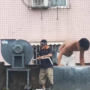 罗湖川菜馆排烟管道不锈钢烟罩制作油烟净化器安装