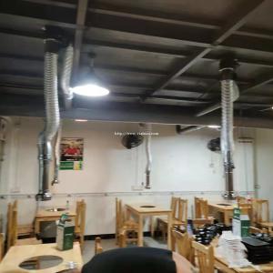 吉大自助炭火烤肉排烟设备安装改造油烟净化器切肉机回收