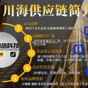川海一件代发供应链，多个云仓货源渠道发货，全套软件运营不二之选