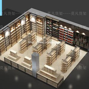 广州莫凡货架接受定做-安庆潮流精品店展示架国外热销货架