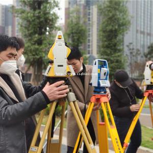 施工测量培训班实战测量操作学习