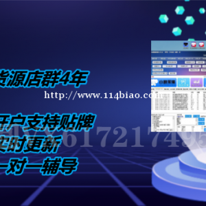 无货源店群必备软件工具，多平台采集上货下单，网店多种运营玩法共享