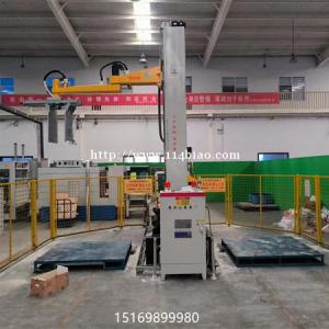 肥料涂料全自动码垛机在生产线中的作用