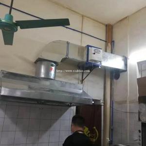 顺德区油烟净化器设备烤肉店排烟设计食堂抽风机维修改造更换