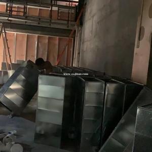 广州市专业厨房排烟净化系统安装工程新风机定制