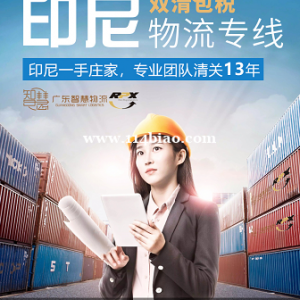 震动棒从东莞海运到印尼双清包税到门