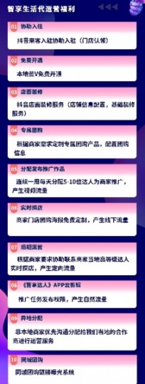 智享生活—抖音本地生活服务商—企业商家线上变现项目一站式服务