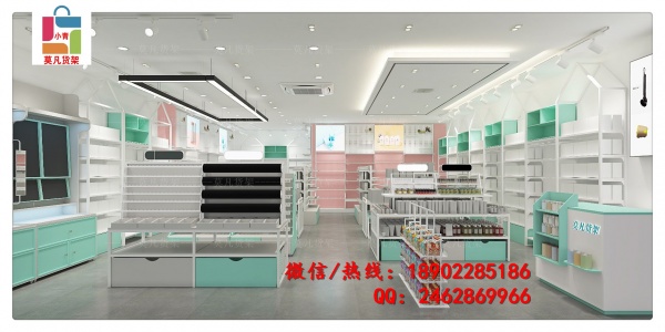 达州百货货架报价 精品店货架门店设计兼具高颜值与创新性