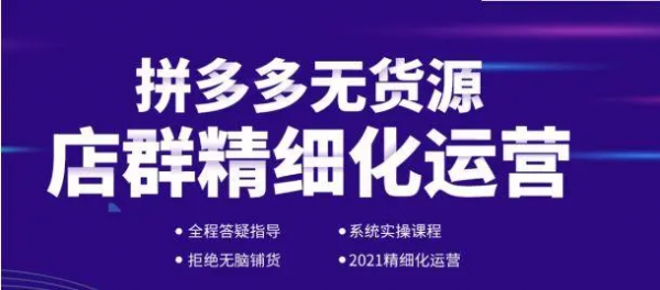 拼多多电商创业项目，淘上拼/拼上拼/直通车教科书起店分享