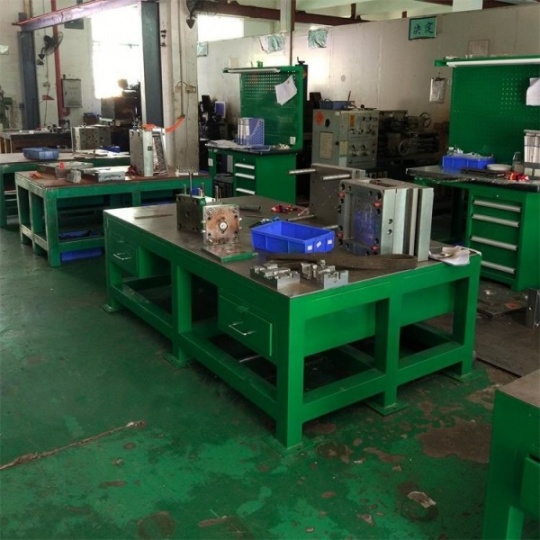 钢板钳工工作桌 钢板合模工作桌 钢板省模工作台
