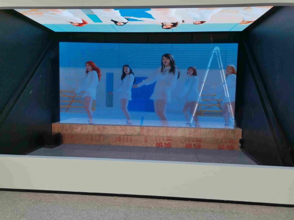 全息投影膜幻影成像全息投影 45度成像舞台3D表演全息膜直供
