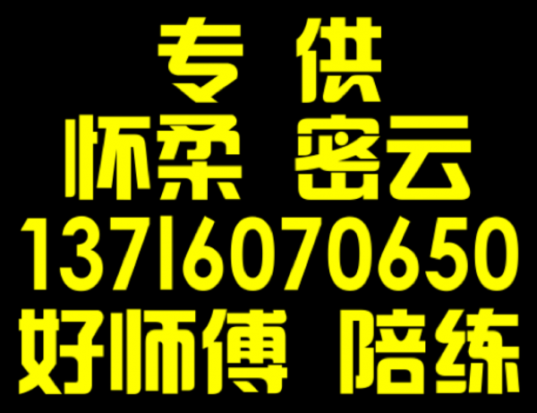 怀柔密云的汽车陪练公司
