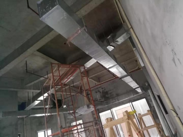 佛山顺德区凤凰路厂房环保设计空调冷风机安装
