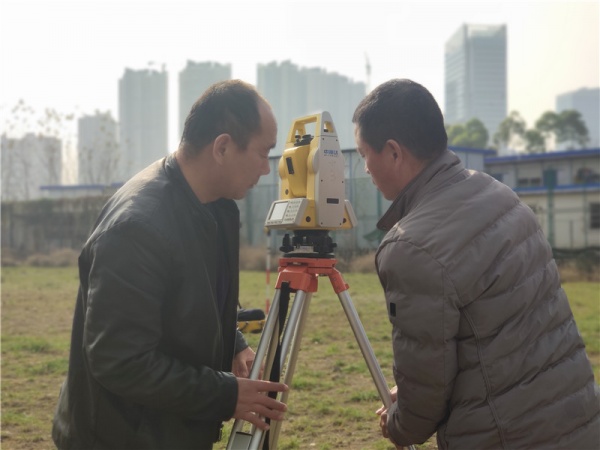 兰州渠道测量学习班横断面测量学习
