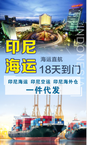 玩具从浙江义乌发到印尼海运双清整柜到门