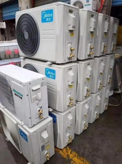 张店空调出售出租 张店专业出租出售二手空调型号全 价格低 效果好
