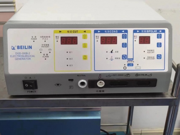 北京贝林DGD-300B-2高频电刀多功能型多科室切割凝血单双极手术室设备