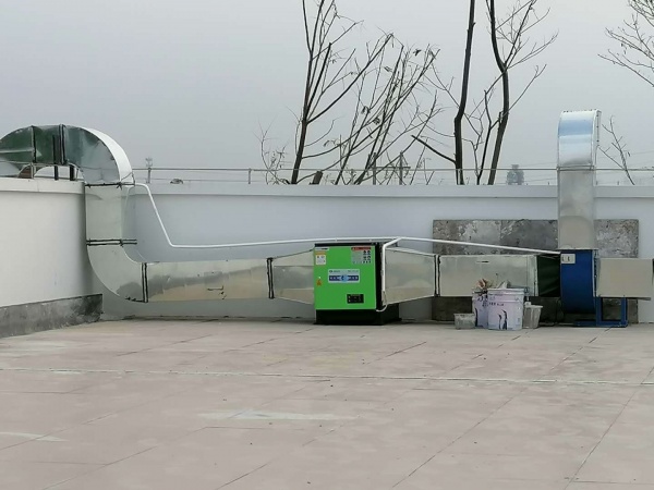 博罗排油烟机白铁排油烟管道设计安装净化器设备
