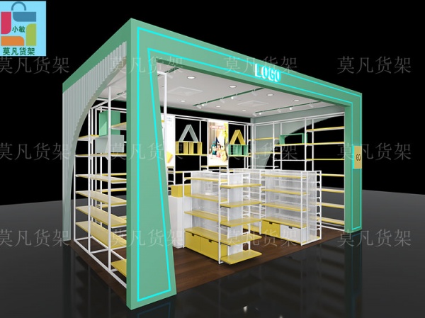 贵阳百货店中岛柜展示架-百货店展示架道具齐全-莫凡货架生产厂家