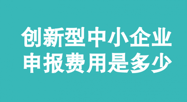 创新型中小企业认定费用