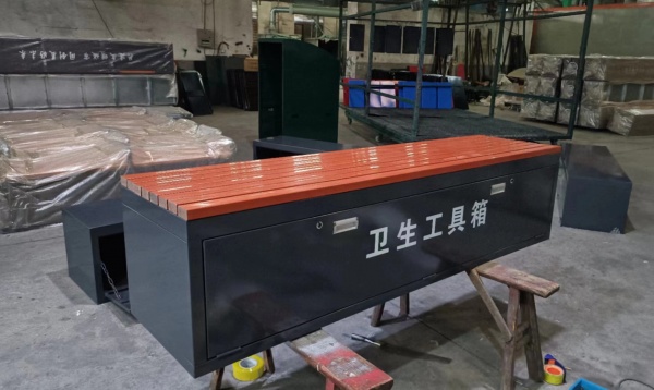 大同保洁员工具箱环卫工人休息座椅户外清洁工具箱厂家