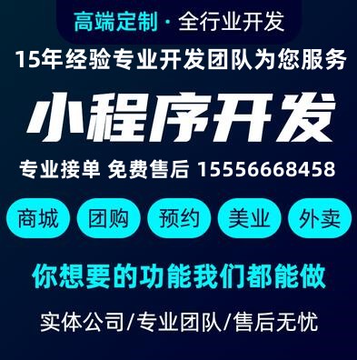 小程序开发_APP开发_网站建设_商城系统开发-15年开发经验