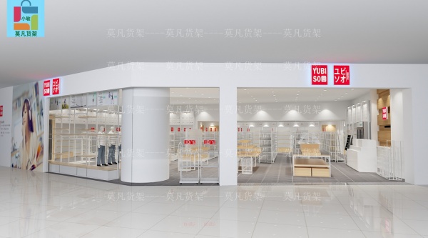 精品店展示架道具全店输出-揭阳精品店展示架-莫凡货架生活用品货架