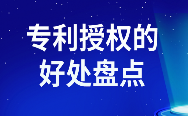 专利授权都有哪些好处