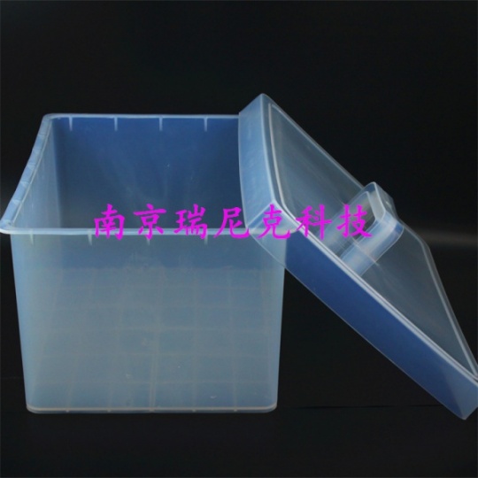 PFA浸泡桶，酸缸 进口四氟塑注成型 耐高温腐蚀用于ICP-MS等实验分析